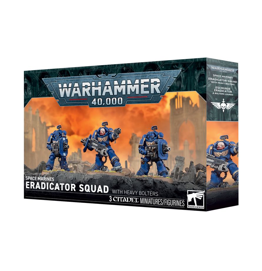 Space Marines Eradicator Squad With Heavy Bolters *
