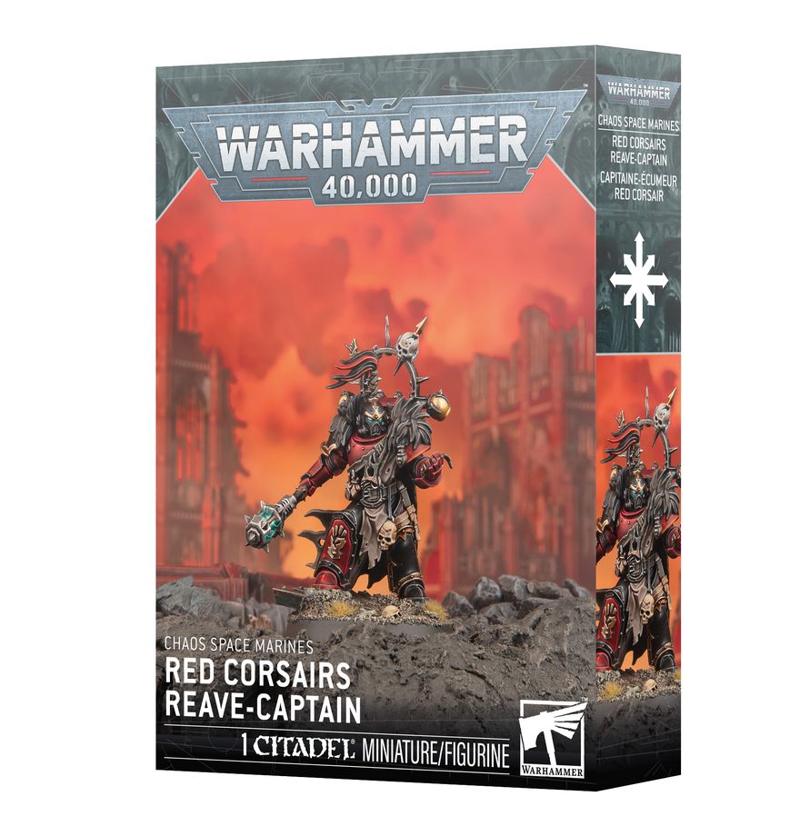 Chaos Space Marines Red Corsairs Reave-Captain *