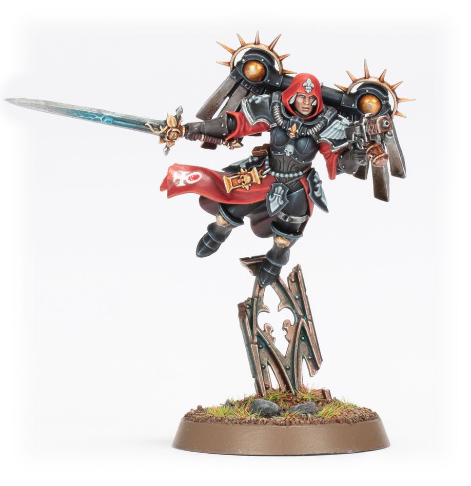 Adepta Sororitas Cannoness Wtih Jump Pack