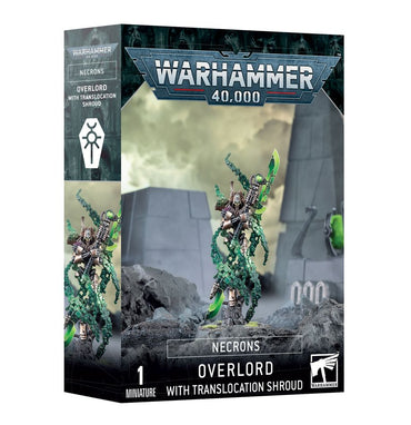 Necron Overlord with Translocation Shroud