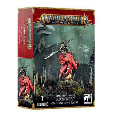 Gloomspite Gitz Loonboss On Squig