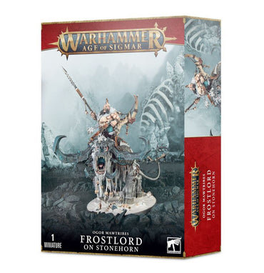 Age of Sigmar: Ogor Mawtribe - Frostlord on Stonehorn