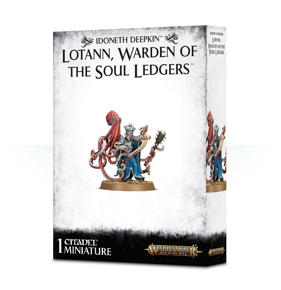 Idoneth Deepkin Lotann, Warden of the Soul Ledgers