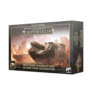 WH HH: Malcador Infernus And Valdor Tank Destroyers