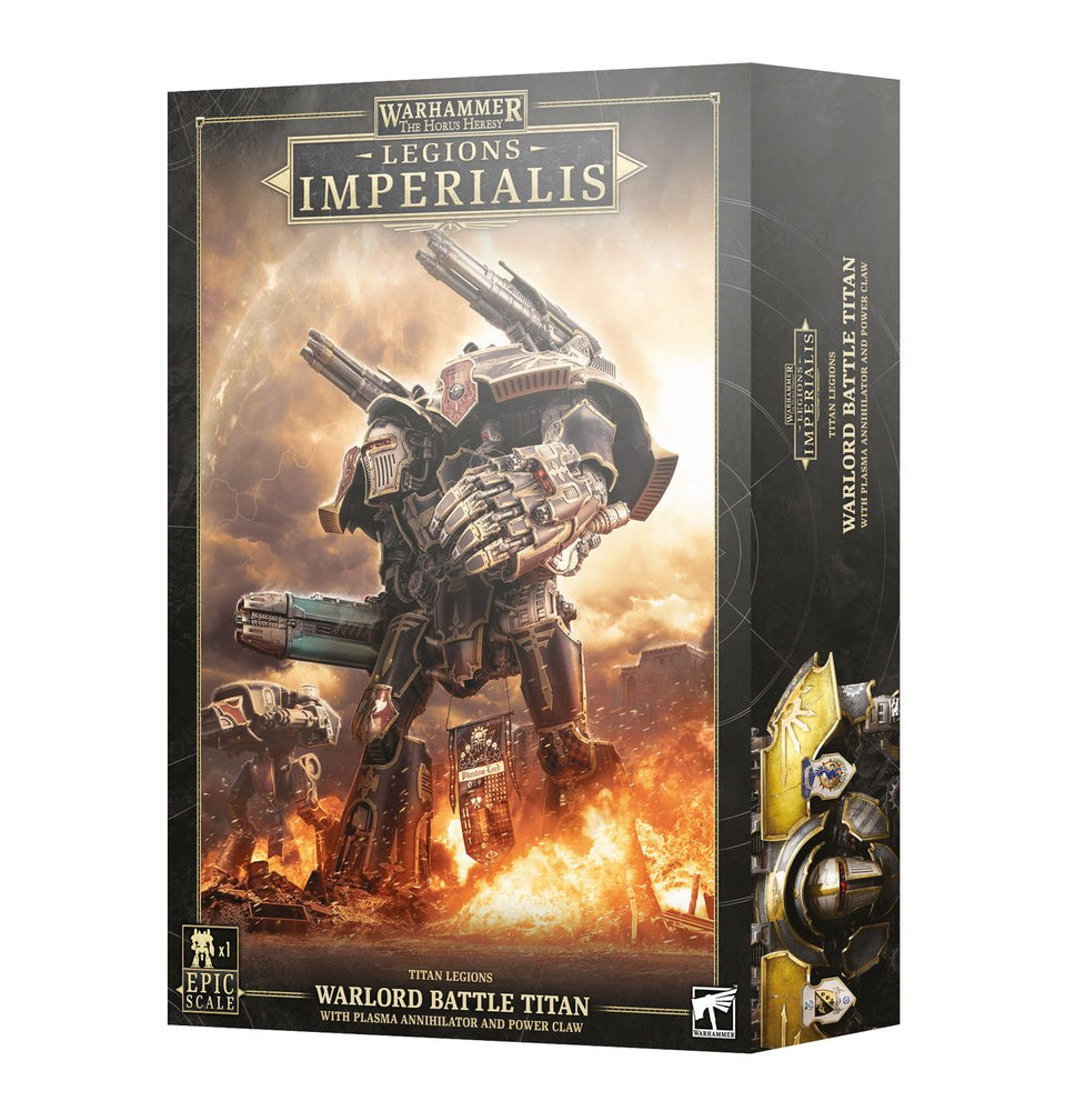 Legions Imperialis Titan with Plasma Annihilator