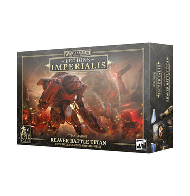 Legions Imperialis Reaver Titan w/melta Cannon and Chain