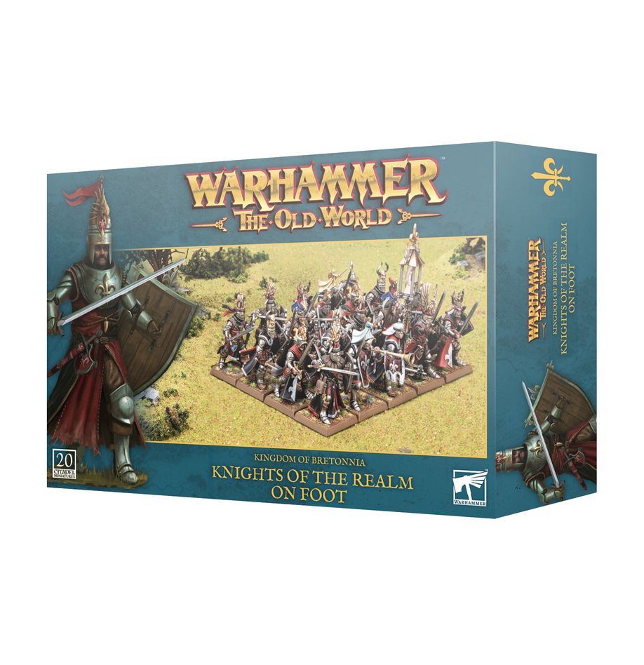 Warhammer: The Old World - Kingdom of Bretonnia Knights of the Realm on Foot