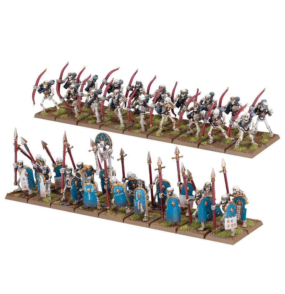 Warhammer: The Old World - Tomb Kings of Khemri Skeleton Army