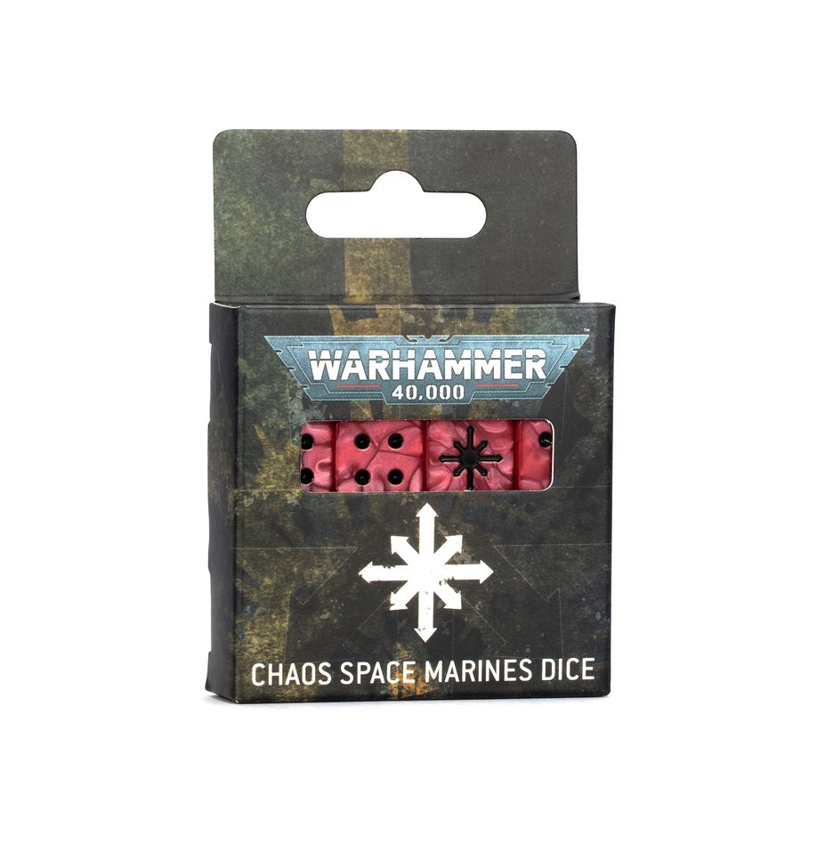 WH40K: Chaos Space Marines Dice