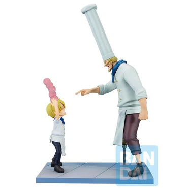 Sanji & Zeff (Road to Down) "One Piece" Ichibansho Figure