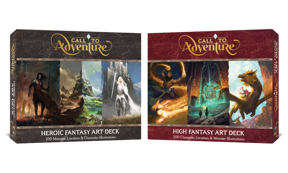 Call to Adventure - High / Heroic Fantasy Art Deck