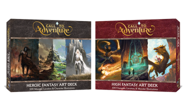 Call to Adventure - High / Heroic Fantasy Art Deck