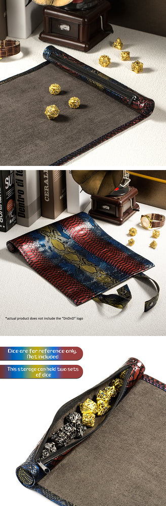 Roll Up Dice Mat (Dragon Scale)