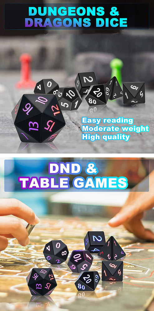 LED Rechargeable Dice Set