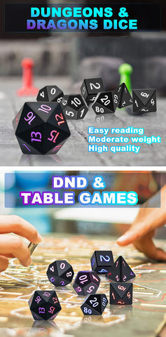 LED Rechargeable Dice Set
