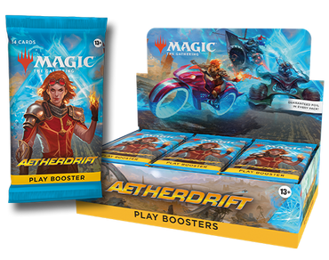 Mtg Aetherdrift Play Booster Box w/$25 Gift Card