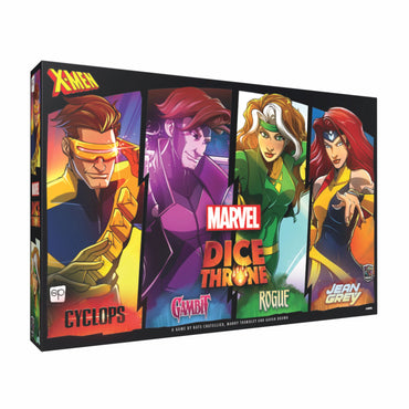 Marvel Dice Throne: Cyclops, Gambit, Rogue, and Jean Grey
