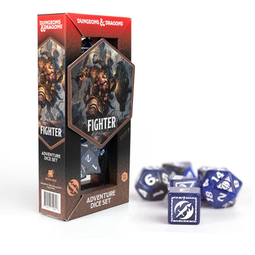 D&D Adventure Dice: Fighter Blue