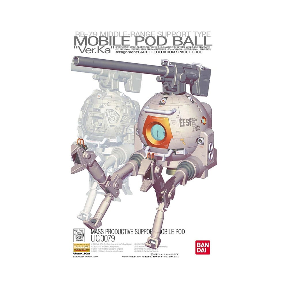 MG 1/100 RGB-79 Ball Ver.Ka Master Grade