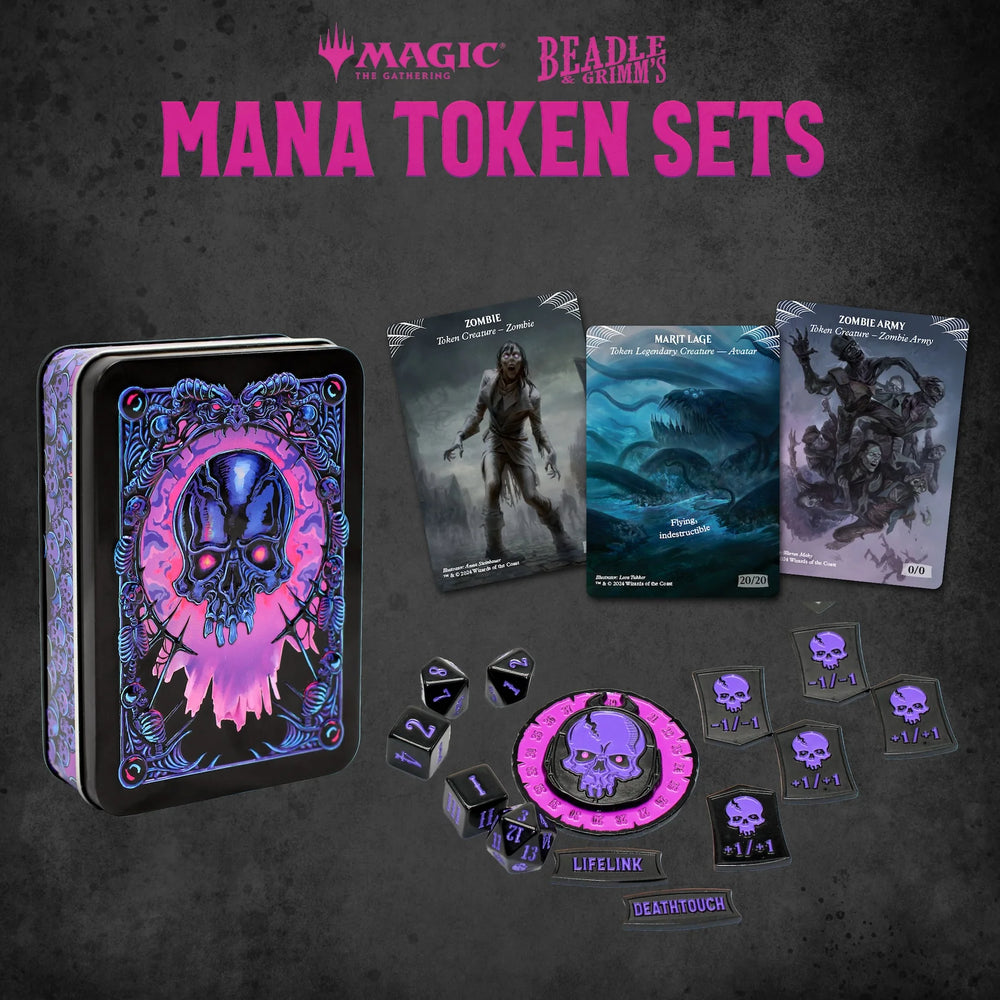 MTG Mana Token Set - Black