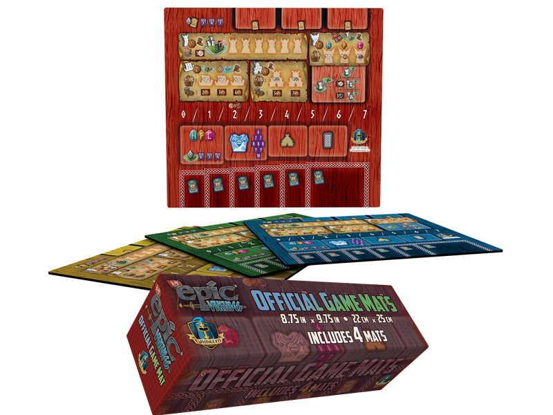 Tiny Epic Vikings: Clan Mats 4 Pack
