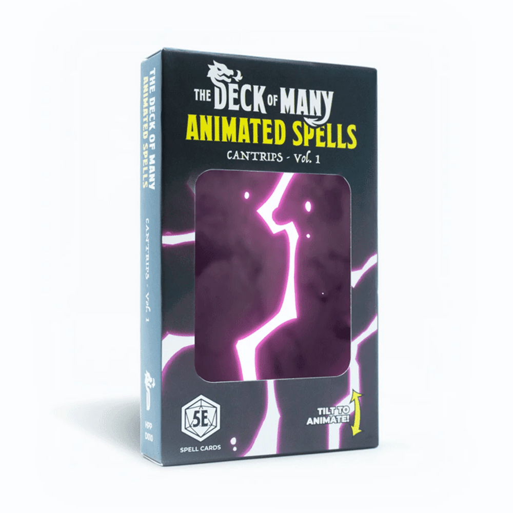 Deck of Many Animated Spells; Cantrips - Vol.1