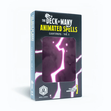 Deck of Many Animated Spells; Cantrips - Vol.1