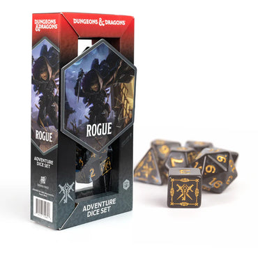 D&D Adventure Dice: Rogue Black