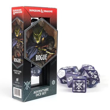 D&D Adventure Dice: Rogue Purple