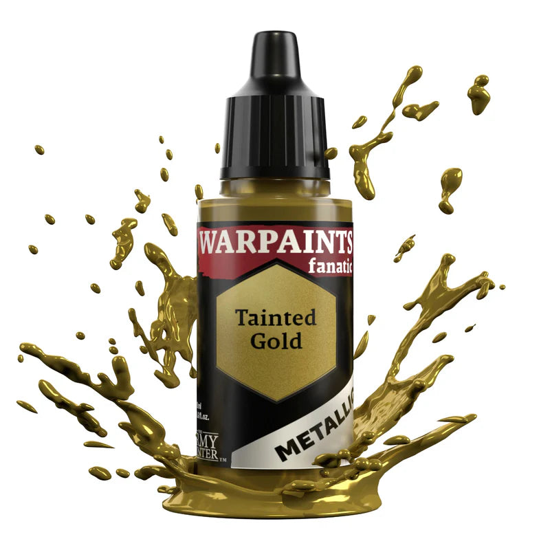 Warpaints Fanatic Metallic: Tainted Gold 18ml