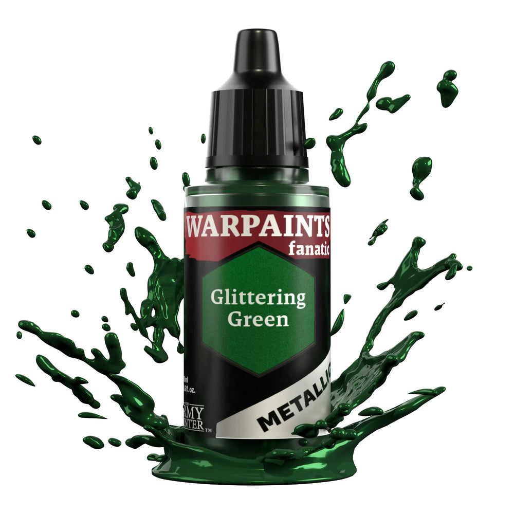 Warpaints Fanatic: Glittering Green 18ml
