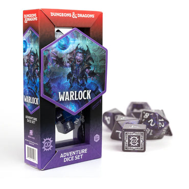 D&D Adventure Dice: Warlock Purple