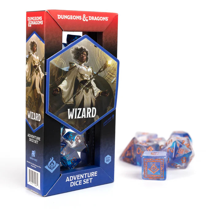 D&D Adventure Dice: Wizard Blue