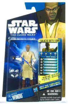 Star Wars Clone Wars 2010 Mace Windu Action Figure CW20