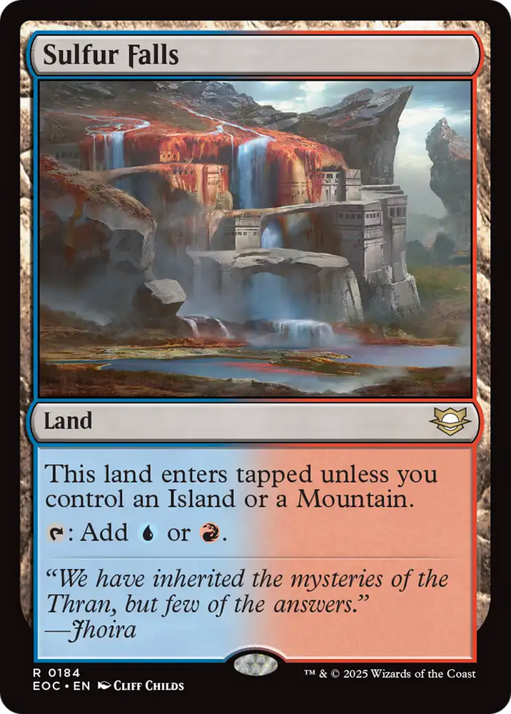 Sulfur Falls [Edge of Eternities Commander]
