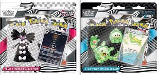 Pokemon S&V Black Bolt/White Flare Sticker Collection