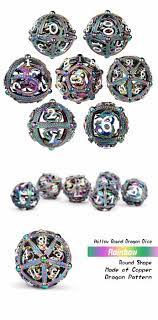 Dragon (Iridescence) Orb  - Hollow Dice Set