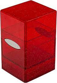 Satin Tower: Glitter - Red