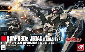 Bandai 1/144 HGUC #123 Jegan ECOAS Type "Gundam UC" Plastic Model Kit
