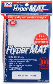 KMC Sleeves: Hyper Mat - White (100ct)