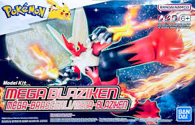Mega Blaziken Bandai Hobby Pokemon Model Kit