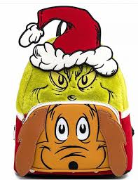 Dr.Seuss Grinch and Max - Loungefly Backpack