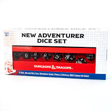 Dungeons & Dragons: New Adventurer Set - Black Dice