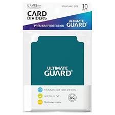 Ultimate Guard: Card Dividers - Petrol (10ct)