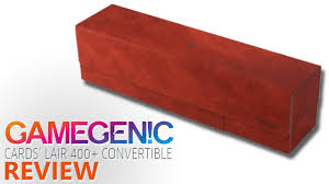 Gamegenic Card's Lair (400+) Convertible - Red