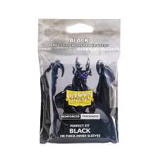 DS: Reinforced Thick Perfect Fit - Black 100pc