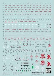 Nu Gundam "Char's Counterattack" Decal Bandai Hobby