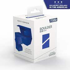 UG Deck Box: Boulder Solid Color 100+ Blue