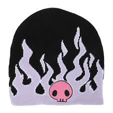 Hello Kitty Kuromi Skull - Reversible Beanie