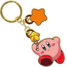Kirby Warp Star Enamel Keychain